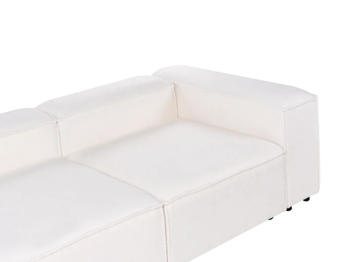 ARDAL 3 personers Modulsofa Cremehvid Boucle