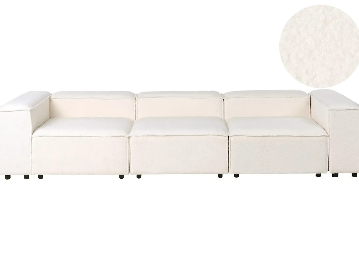 ARDAL 3 personers Modulsofa Cremehvid Boucle