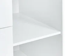 ASHMORE Hvid 165/220 cm 55 cm