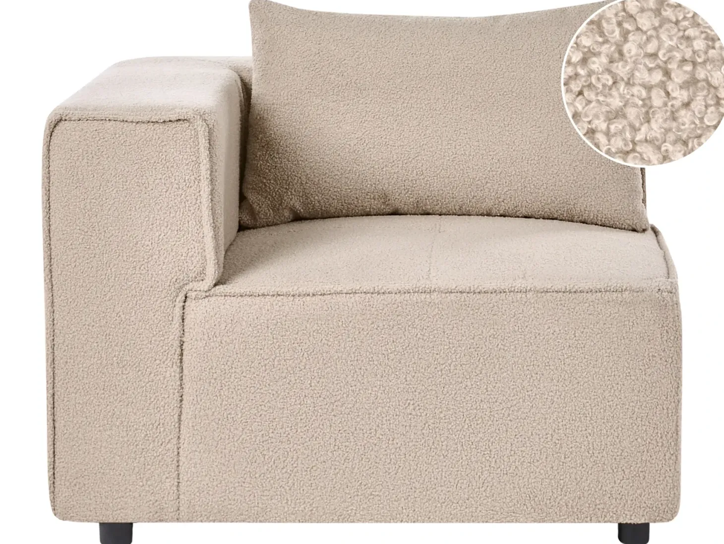 AXEBO Hjørnemodul Beige Boucle