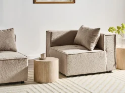 AXEBO Hjørnemodul Beige Boucle