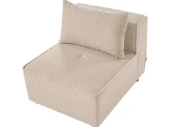 AXEBO 4 personers Hjørnesofa modul Venstrevendt Beige Boucle