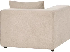 AXEBO 4 personers Hjørnesofa modul Højrevendt Beige Boucle