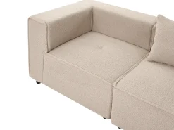 AXEBO 2 personers Modulsofa Beige Boucle