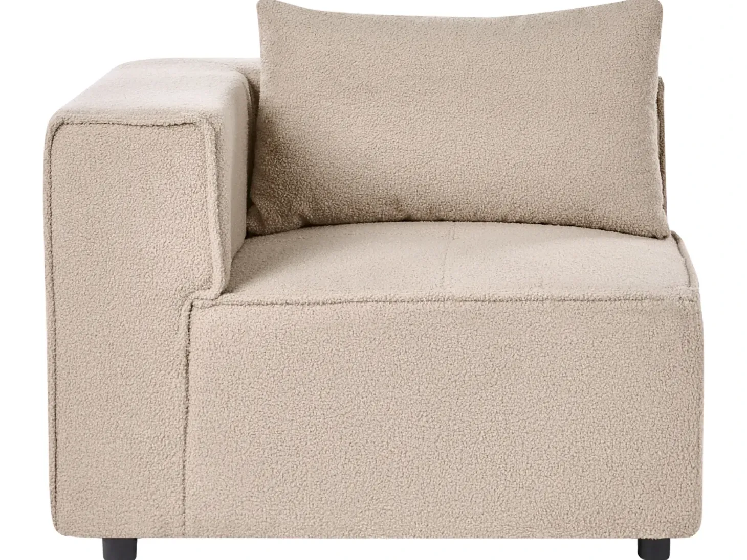 AXEBO 3 personers Modulsofa Beige Boucle