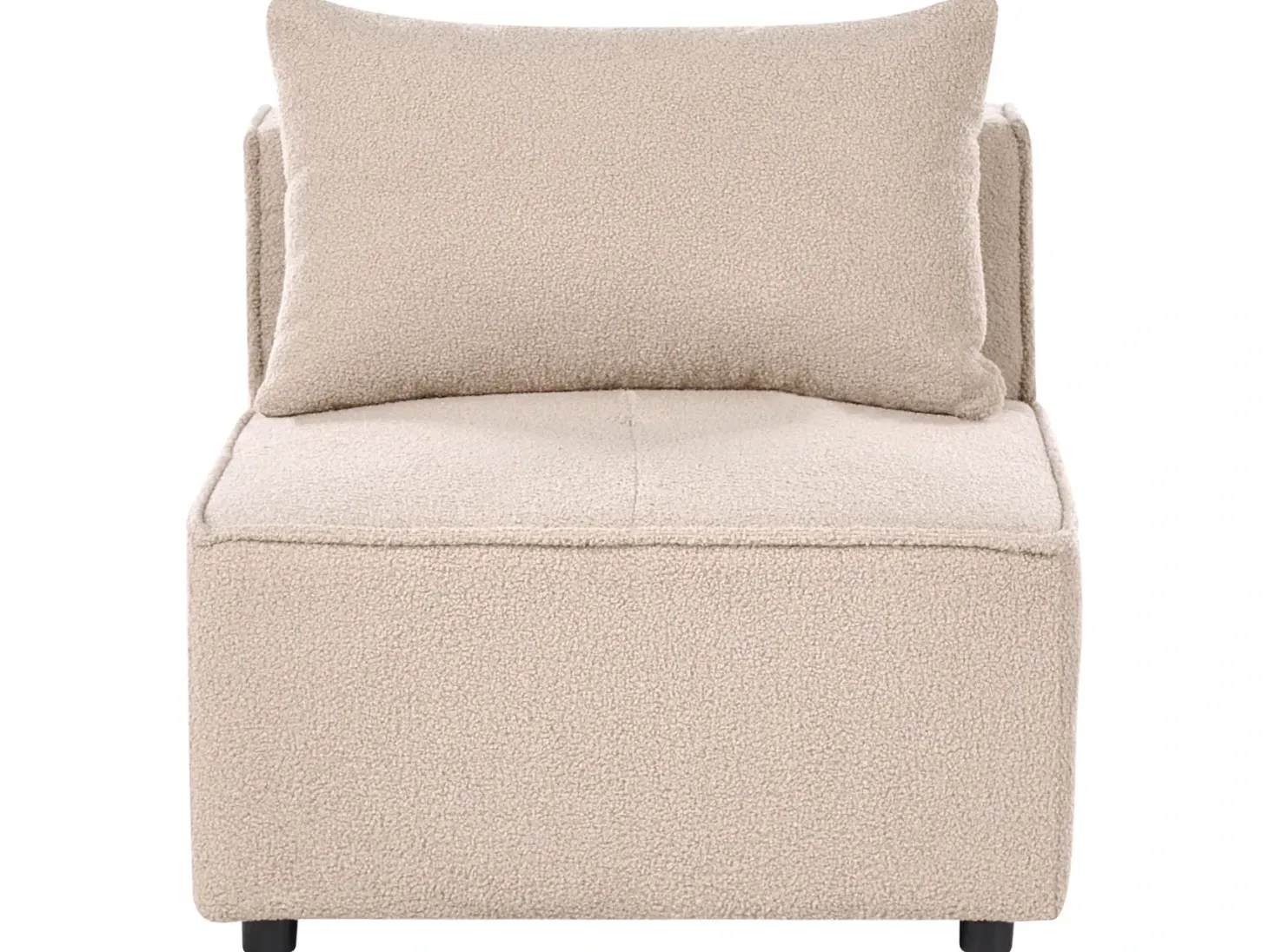AXEBO 3 personers Modulsofa Beige Boucle