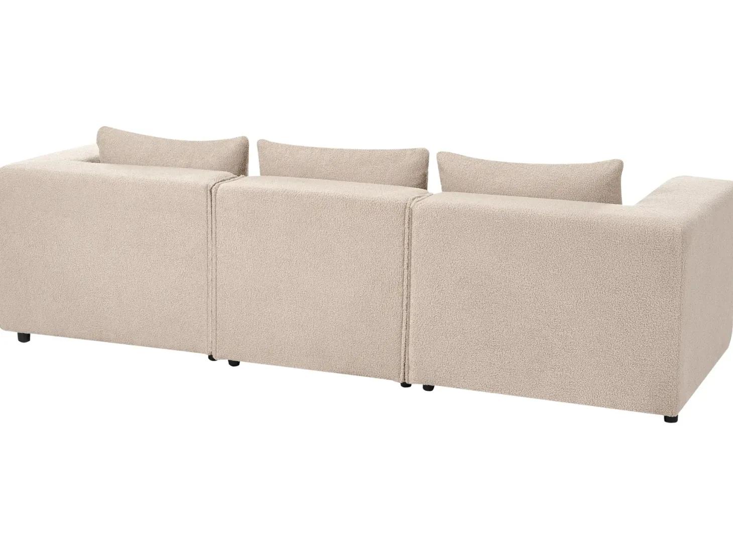 AXEBO 3 personers Modulsofa Beige Boucle