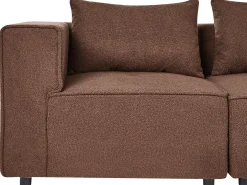 AXEBO 3 personers Modulsofa Brun Boucle