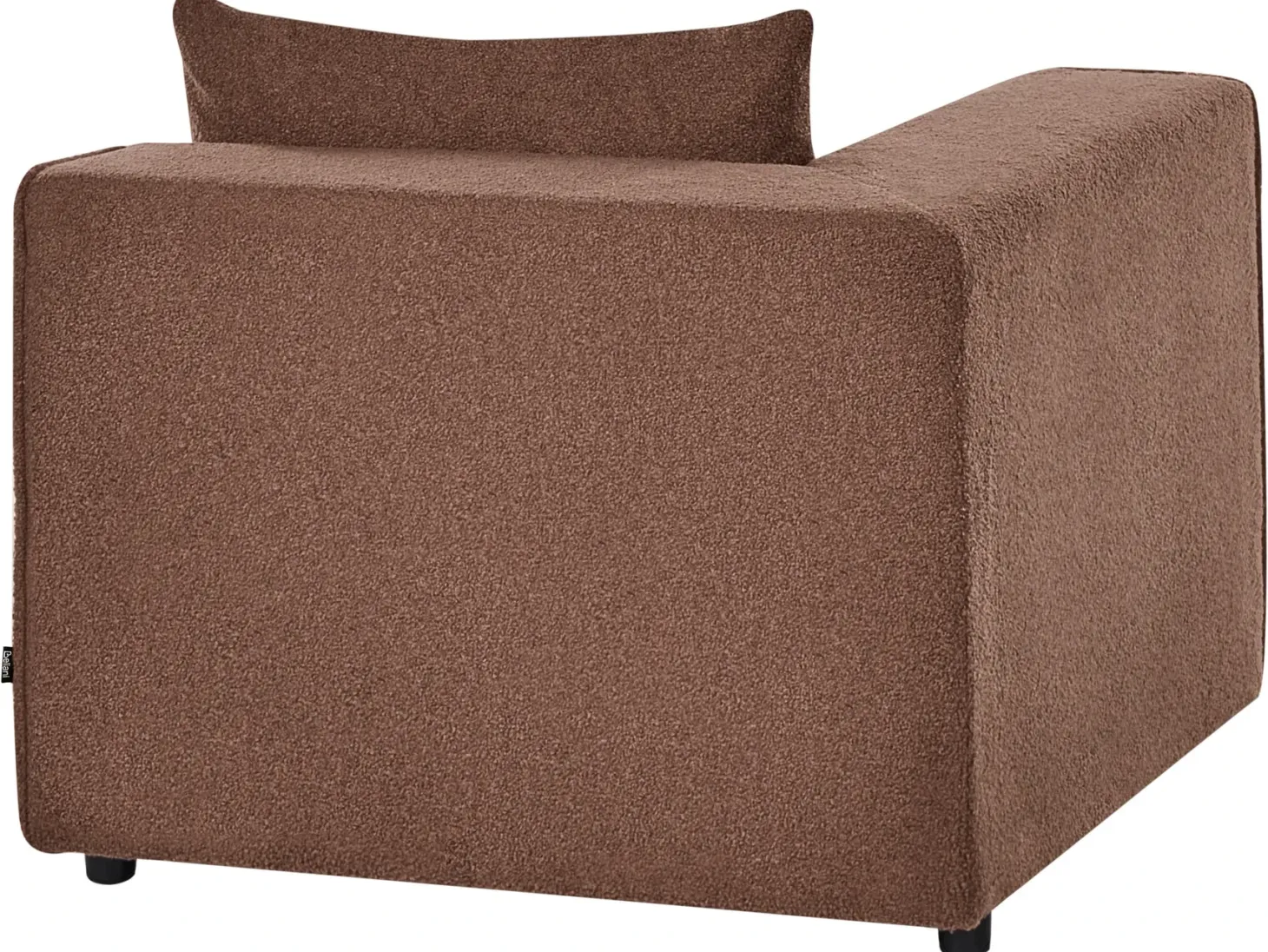 AXEBO 3 personers Modulsofa Brun Boucle