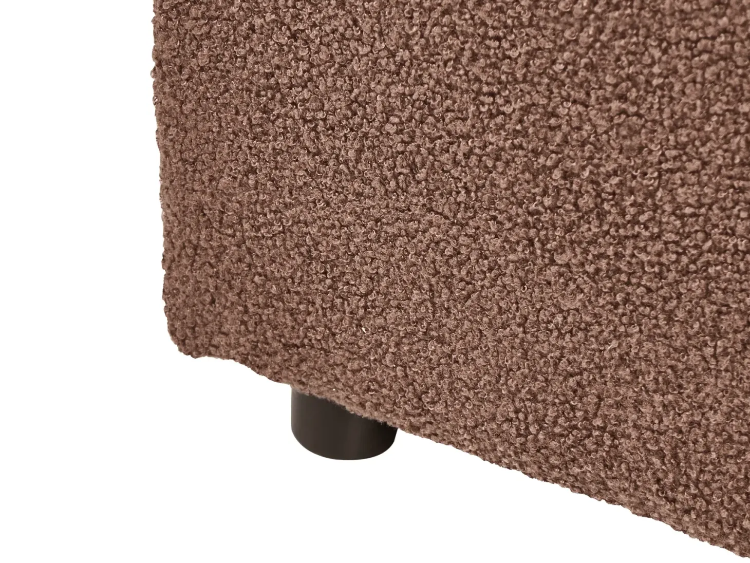AXEBO 3 personers Modulsofa Brun Boucle