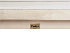 AZZANELLO 6 personers Havemøbelsæt Cremehvid Akacietræ