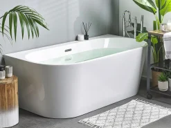Badekar HARVEY 170 x 80 cm Hvid