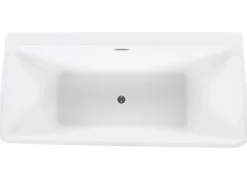 Badekar HASSEL 170 x 80 cm Hvid