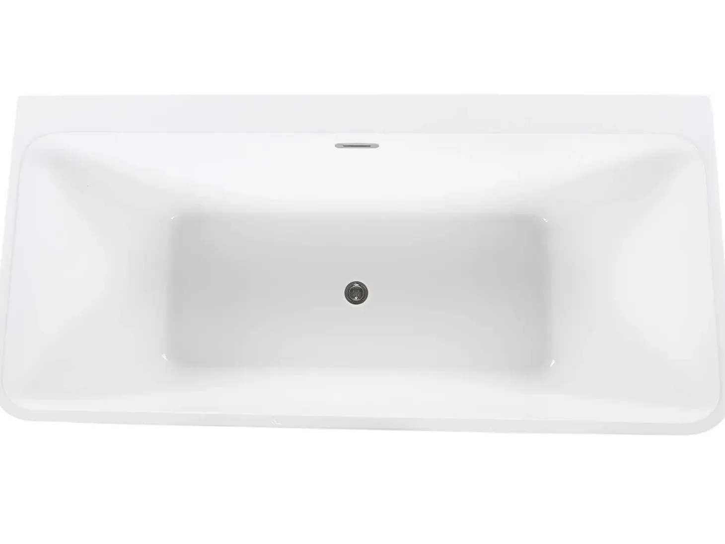 Badekar HASSEL 170 x 80 cm Hvid