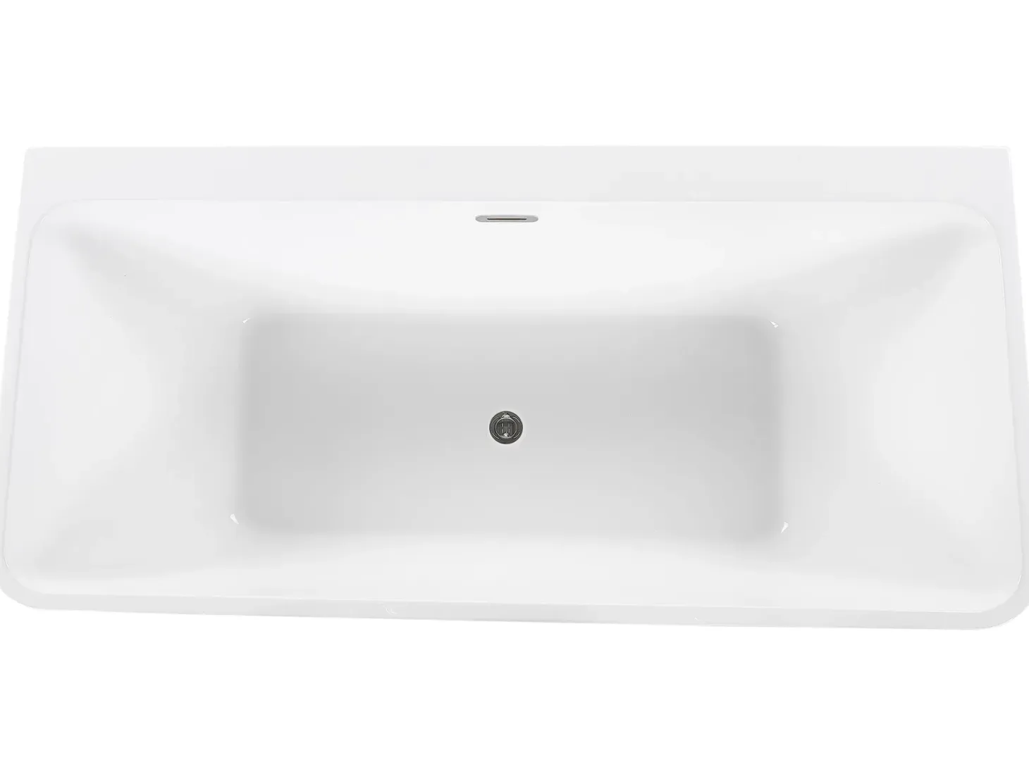 Badekar HASSEL 170 x 80 cm Sort