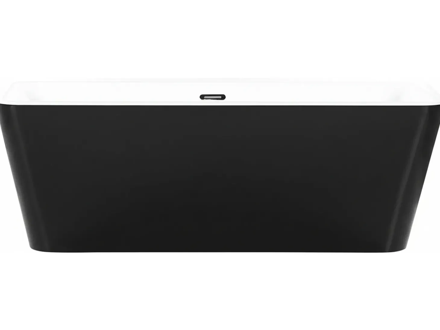 Badekar HASSEL 170 x 80 cm Sort