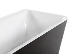 Badekar HASSEL 170 x 80 cm Sort