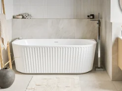 Badekar SERENA 170 x 80 cm Hvid