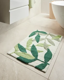 Bademåtte ASAN Grøn 60 x 90 cm Bomuld
