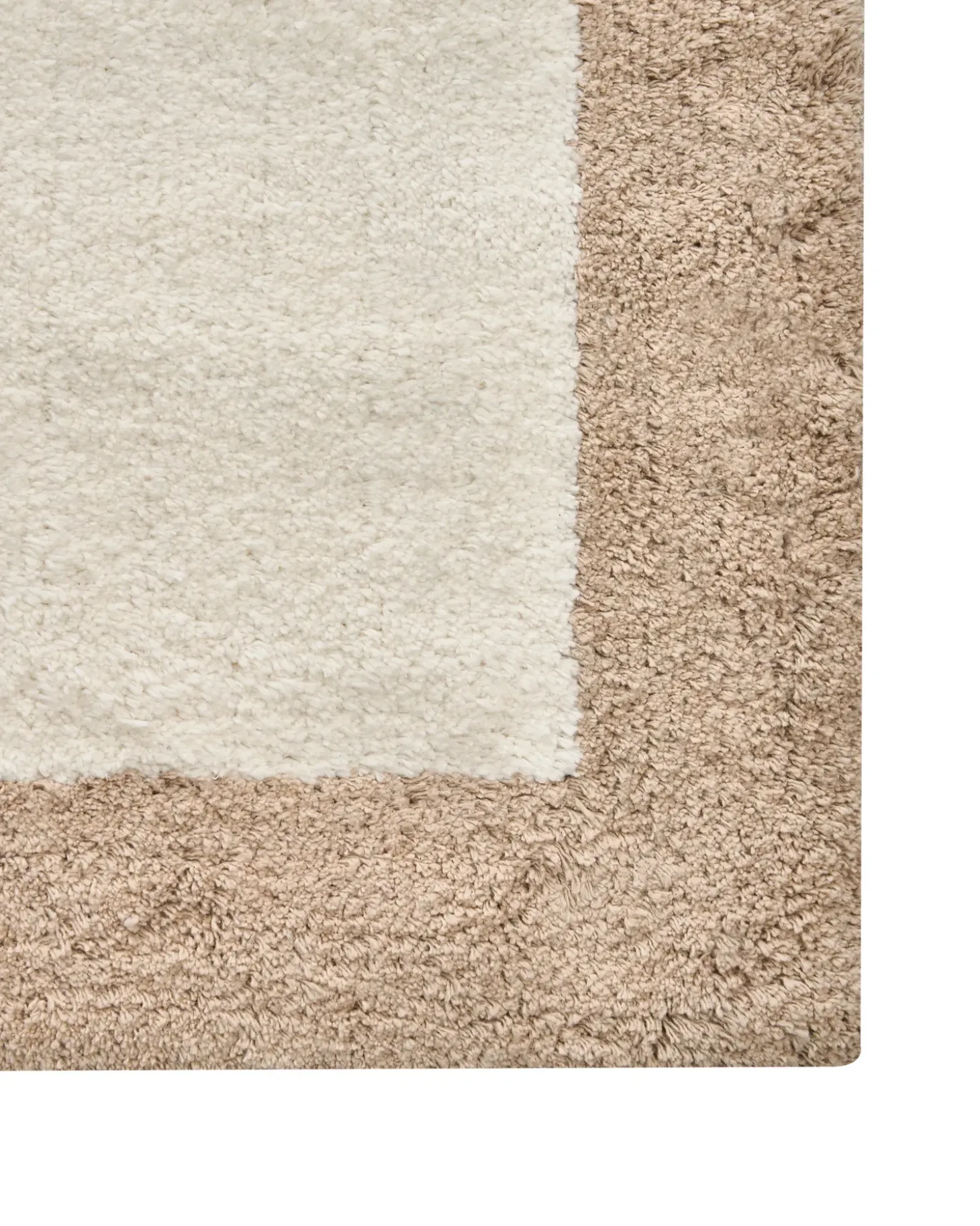 Bademåtte KABRI Brun/beige 60 x 90 cm Bomuld