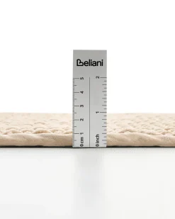 Bademåtte KARAD Beige 60 x 90 cm Bomuld