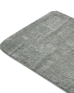 Bademåtte URLANA Grå 60 x 90 cm Mikrofiber