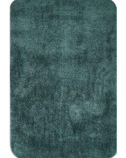 Bademåtte URLANA Mørkegrøn 60 x 90 cm Mikrofiber