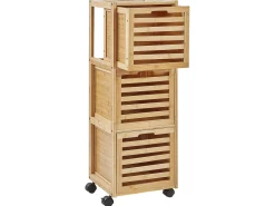 Badeværelsesskab SHAWNEE Bambus 32 cm Lysebrun