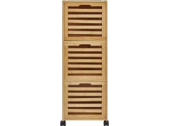 Badeværelsesskab SHAWNEE Bambus 32 cm Lysebrun