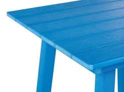 Barbord til have ADIRONDACK 60 cm 59 cm Syntetisk materiale Blå