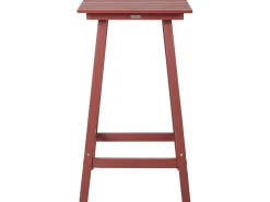 Barbord til have ADIRONDACK 60 cm 59 cm Syntetisk materiale Rød