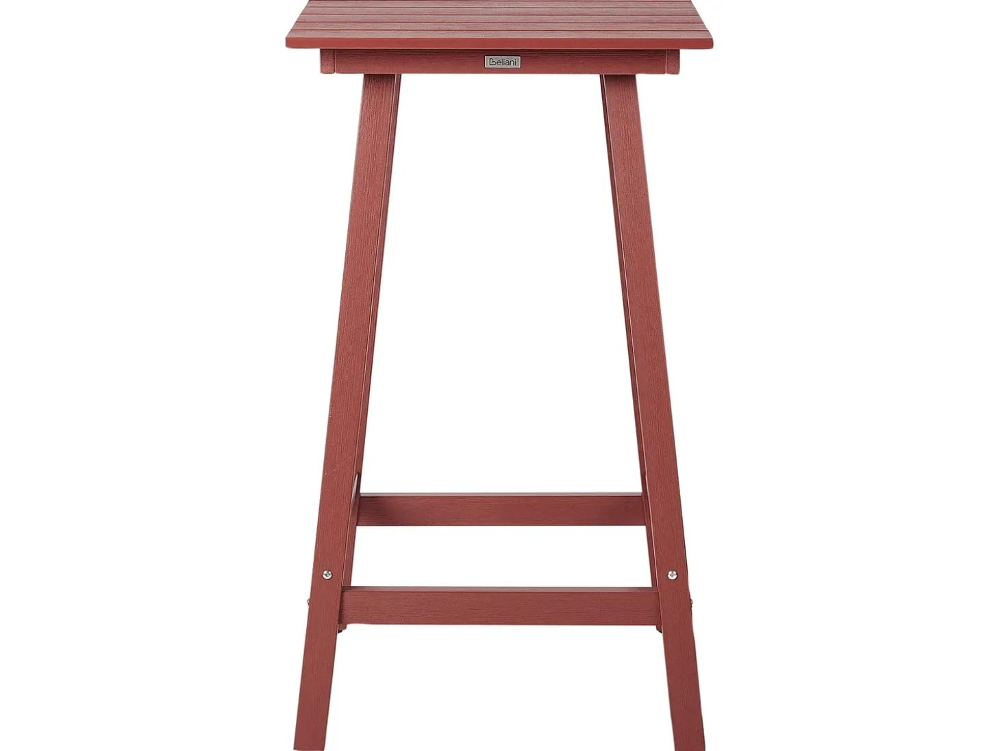 Barbord til have ADIRONDACK 60 cm 59 cm Syntetisk materiale Rød