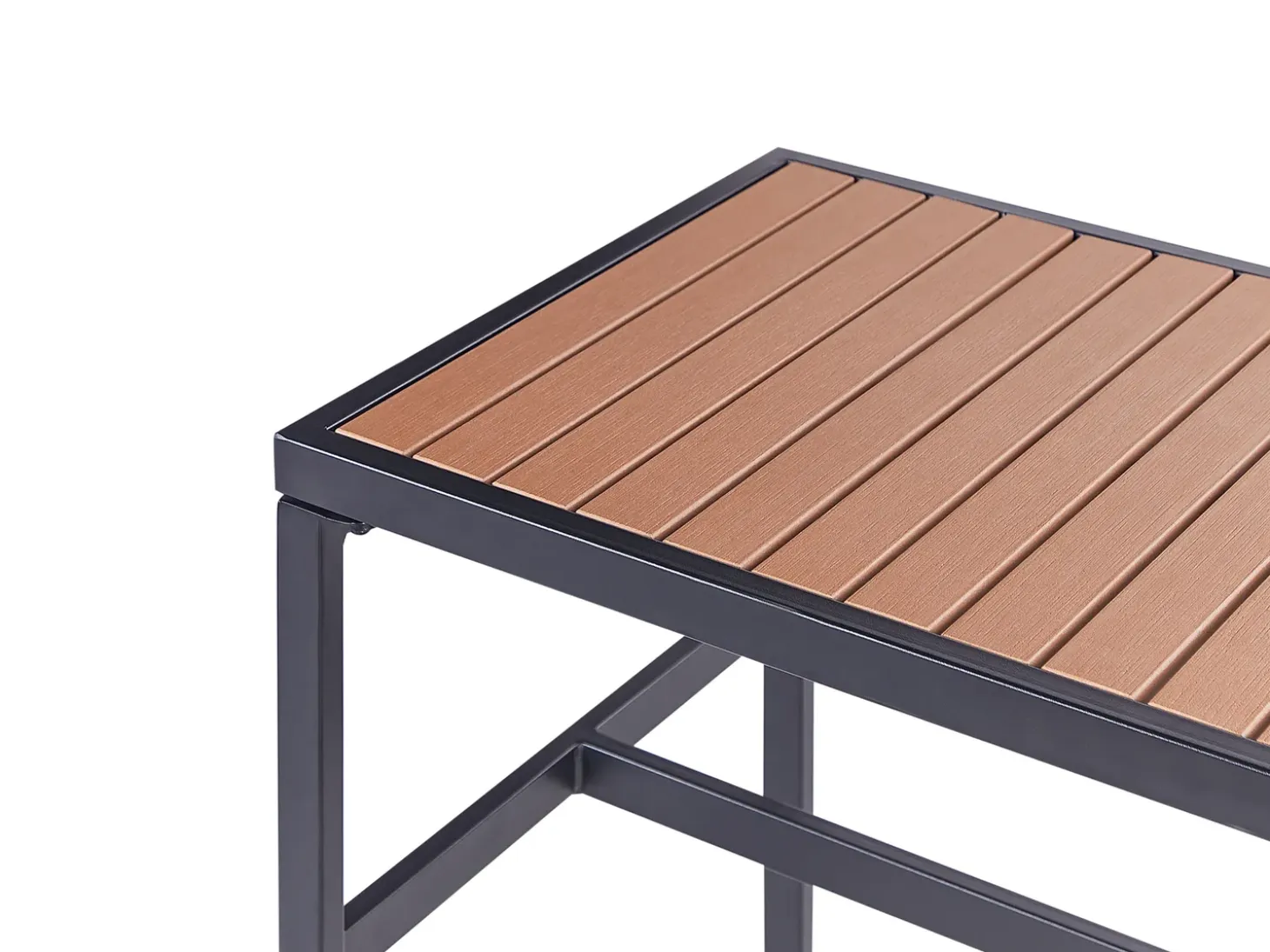 Barbord til have AVETRANA 150 cm 50 cm Sort