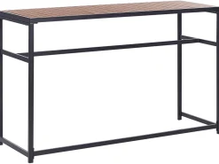 Barbord til have AVETRANA 150 cm 50 cm Sort