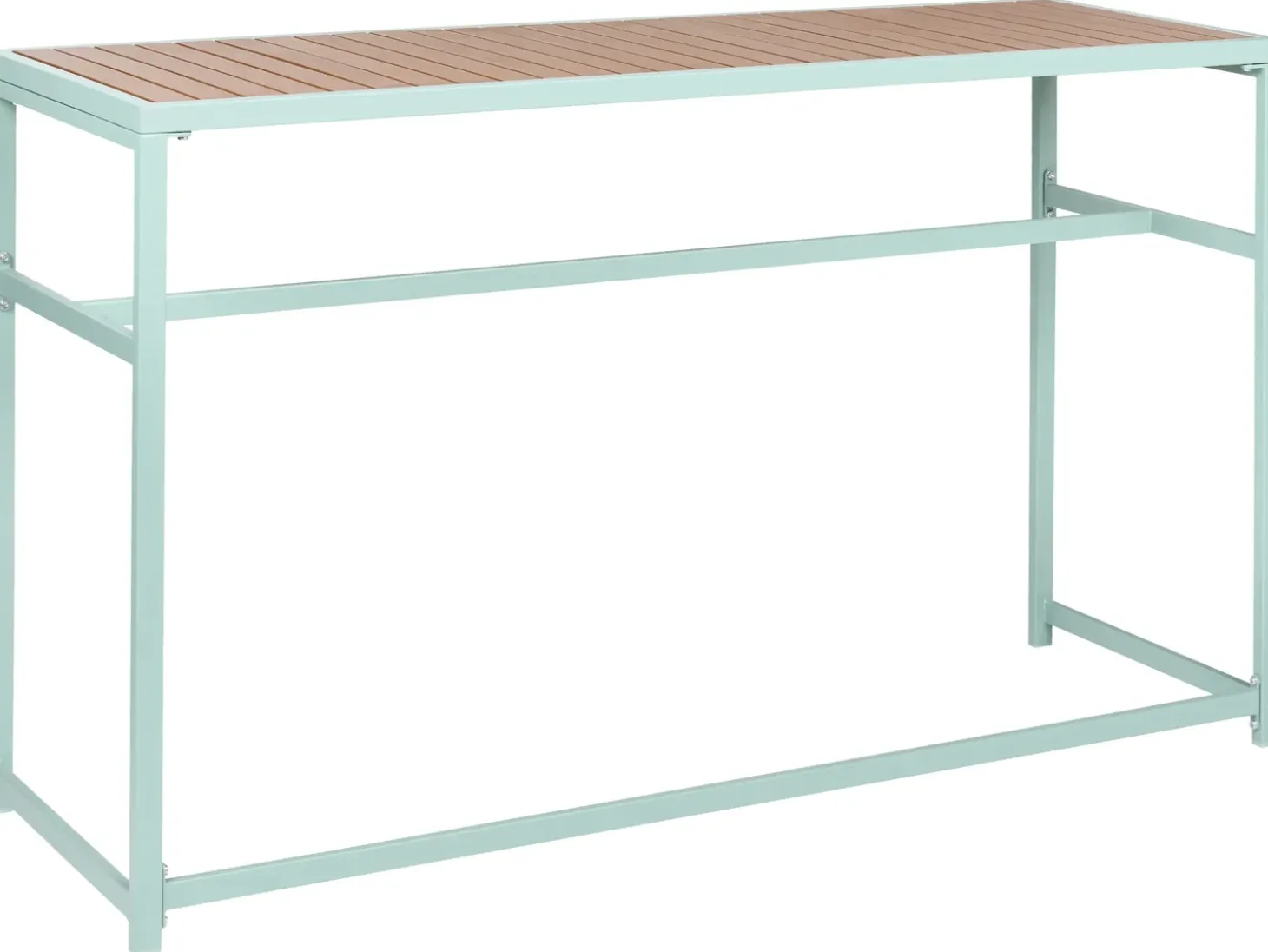 Barbord til have AVETRANA 150 cm 50 cm Lysegrøn