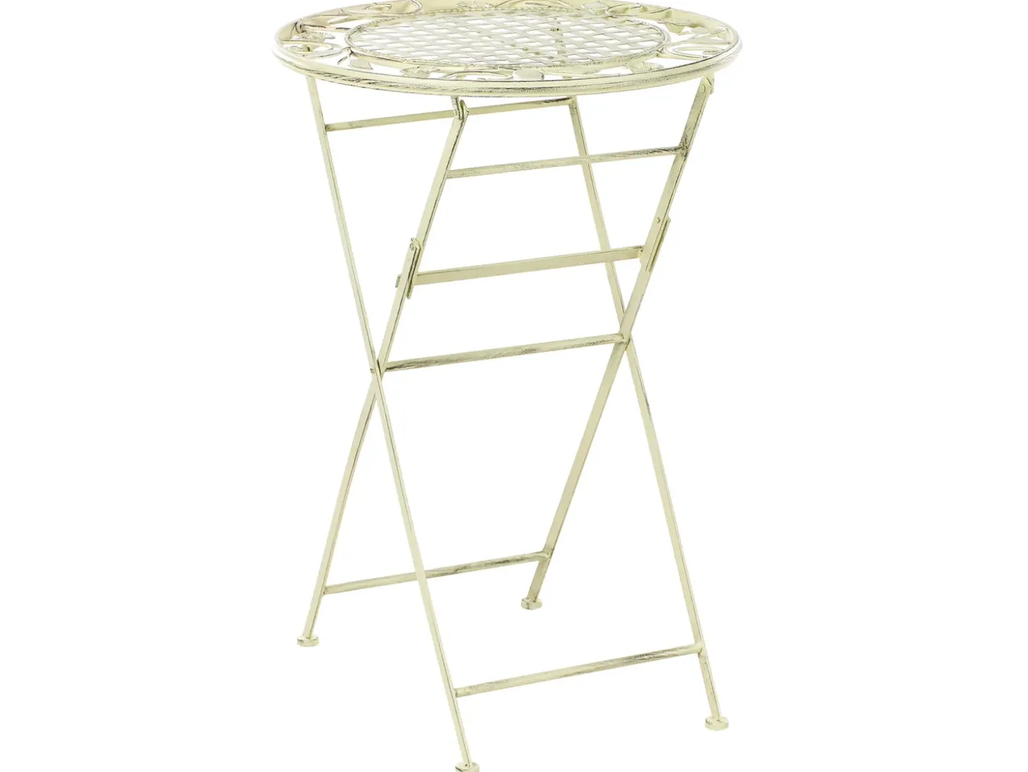 Barbord til have BIVIO 60 cm 60 cm Metal Lysegrøn