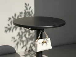 Barbord til have LEGRENA 60 cm 60 cm Sort