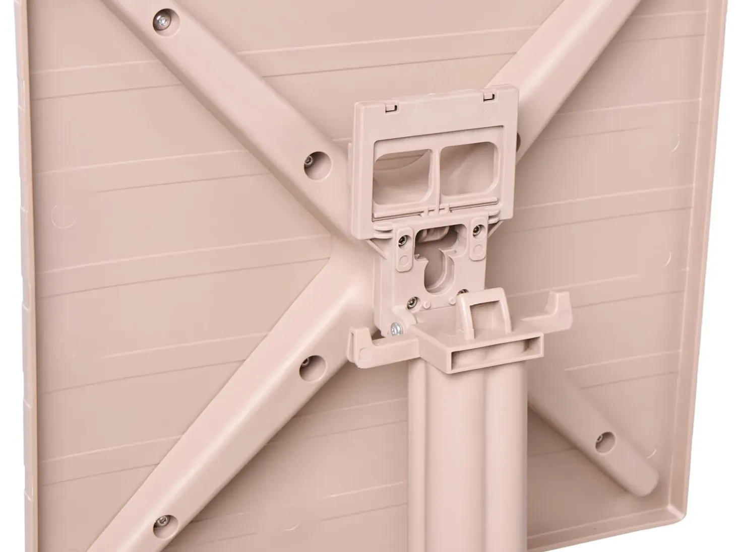 Barbord til have LEMNOS 60 cm 60 cm Beige