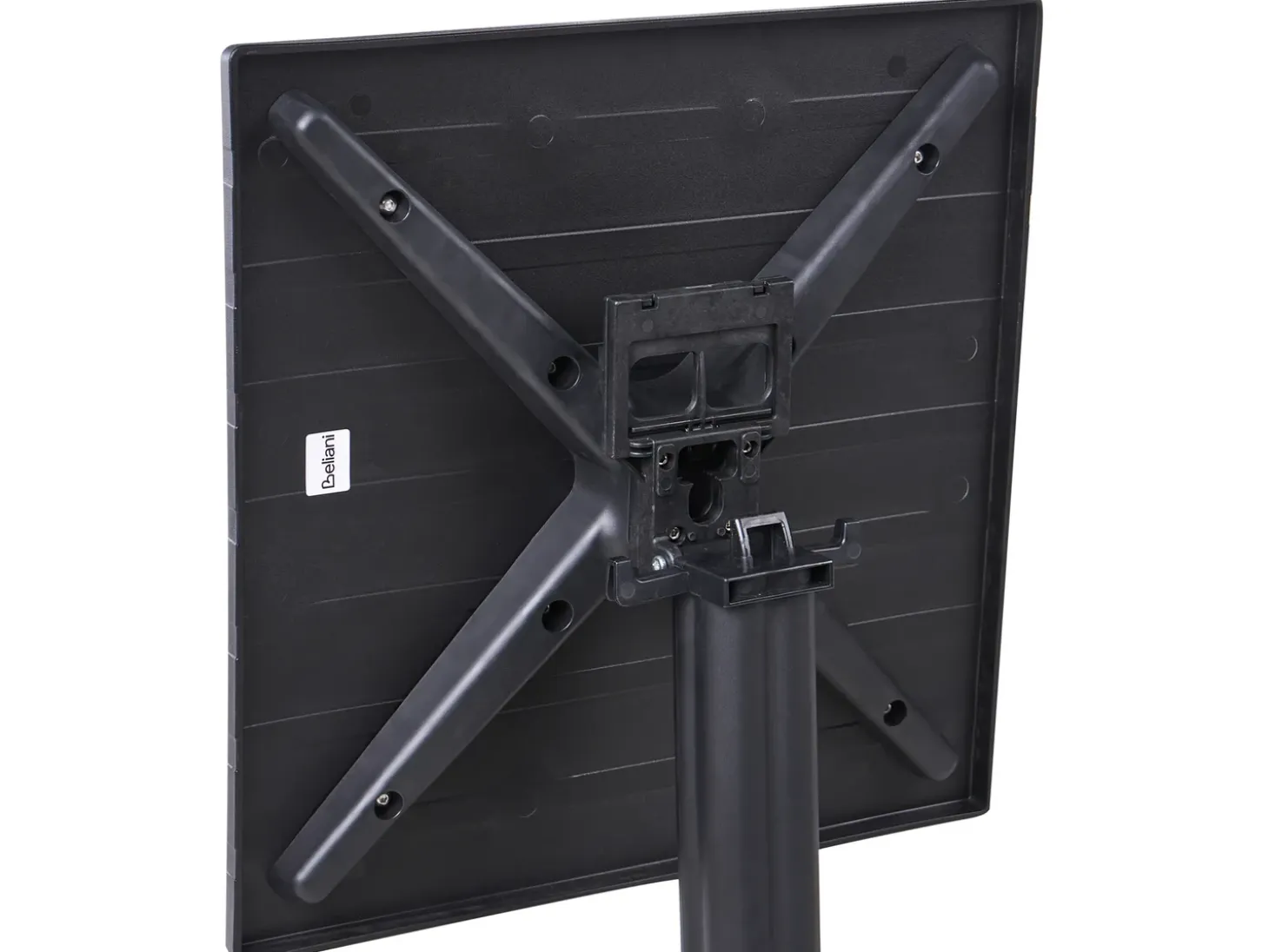 Barbord til have LEMNOS 60 cm 60 cm Sort