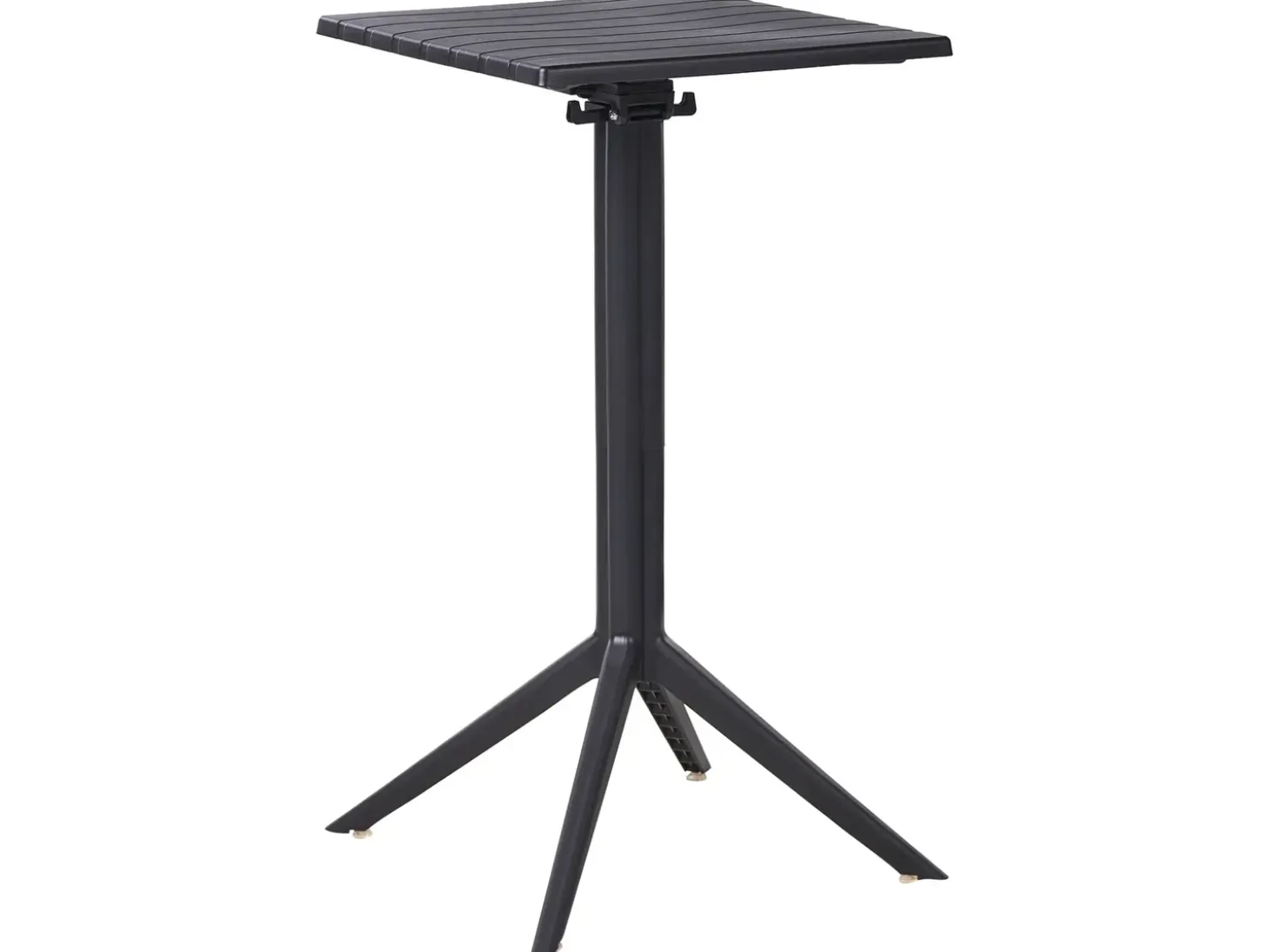 Barbord til have LEMNOS 60 cm 60 cm Sort
