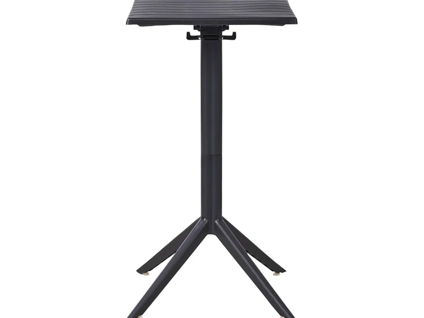 Barbord til have LEMNOS 60 cm 60 cm Sort