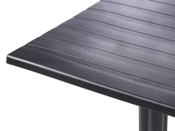Barbord til have LEMNOS 60 cm 60 cm Sort