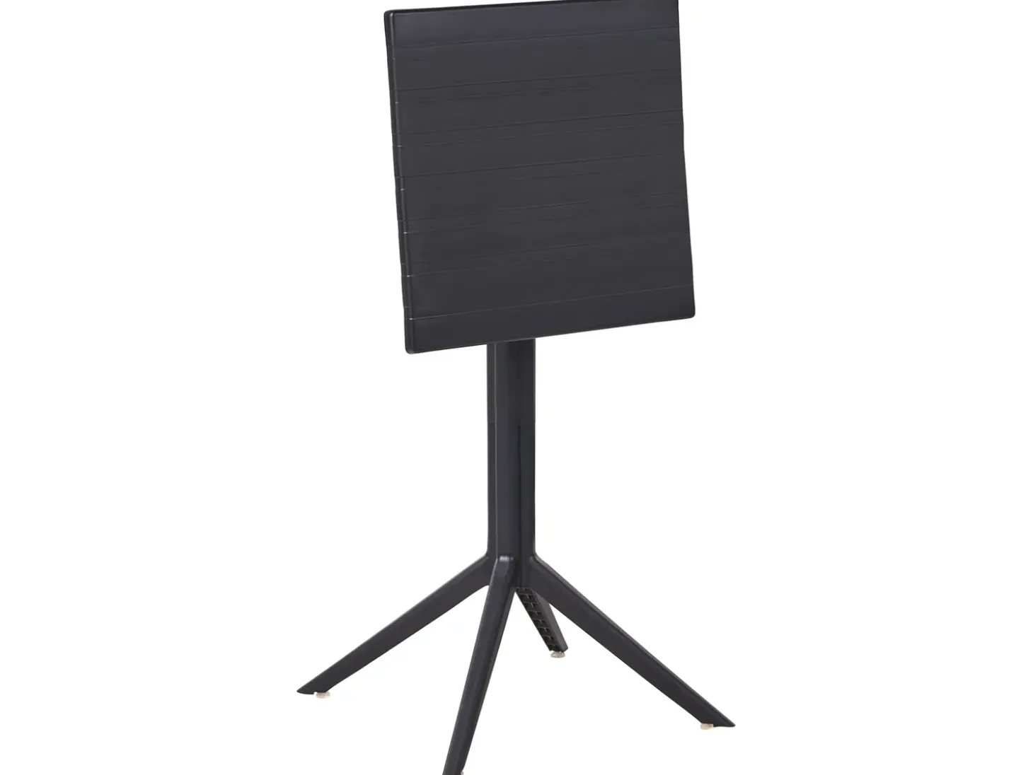 Barbord til have LEMNOS 60 cm 60 cm Sort