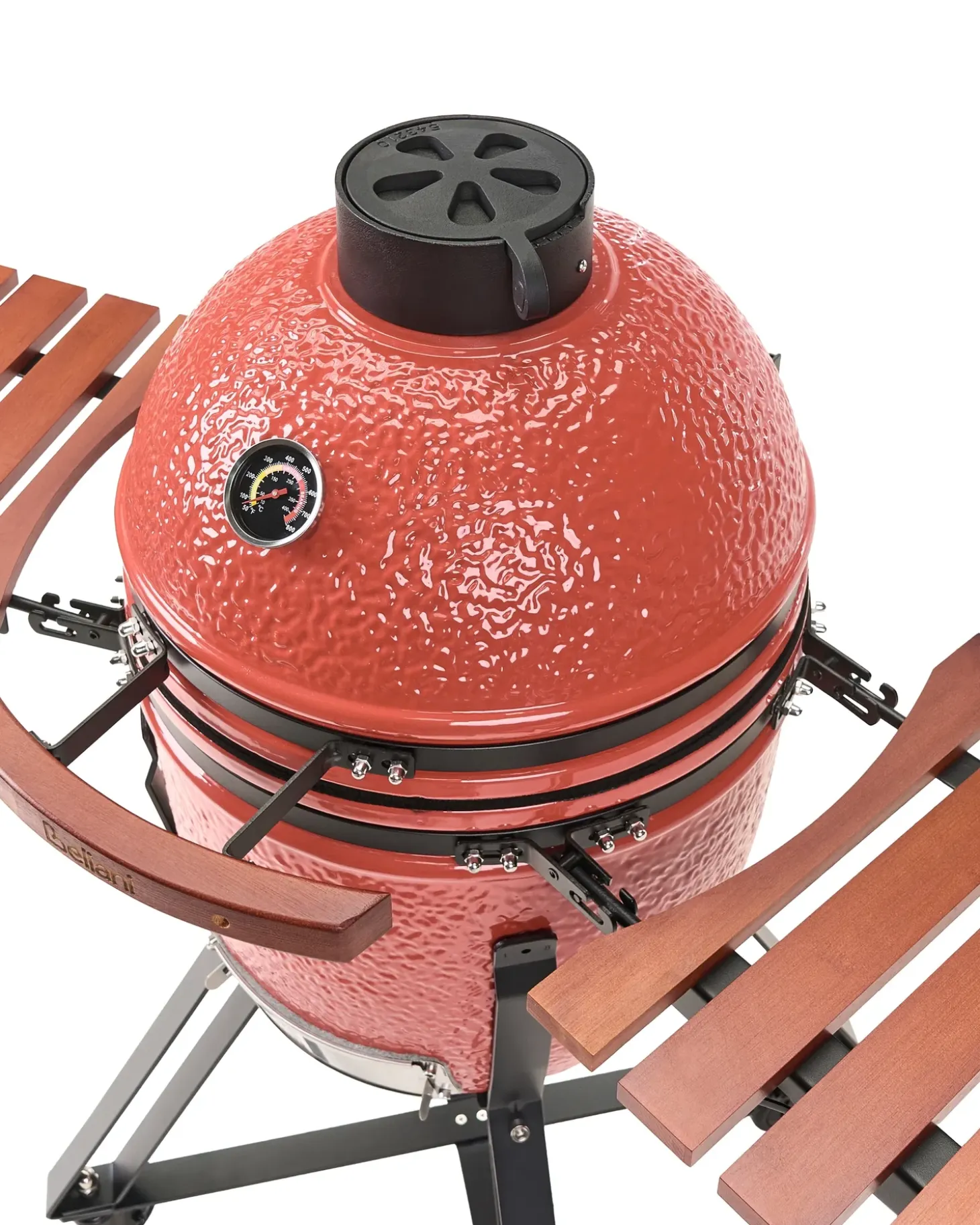 BBQ kulgrill KAMADO Keramik Rød