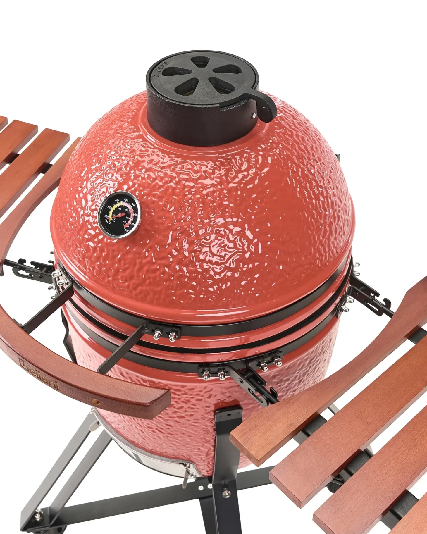 BBQ kulgrill KAMADO Keramik Rød