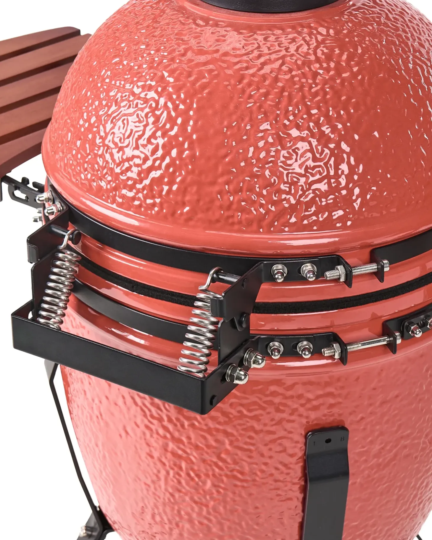 BBQ kulgrill KAMADO Keramik Rød
