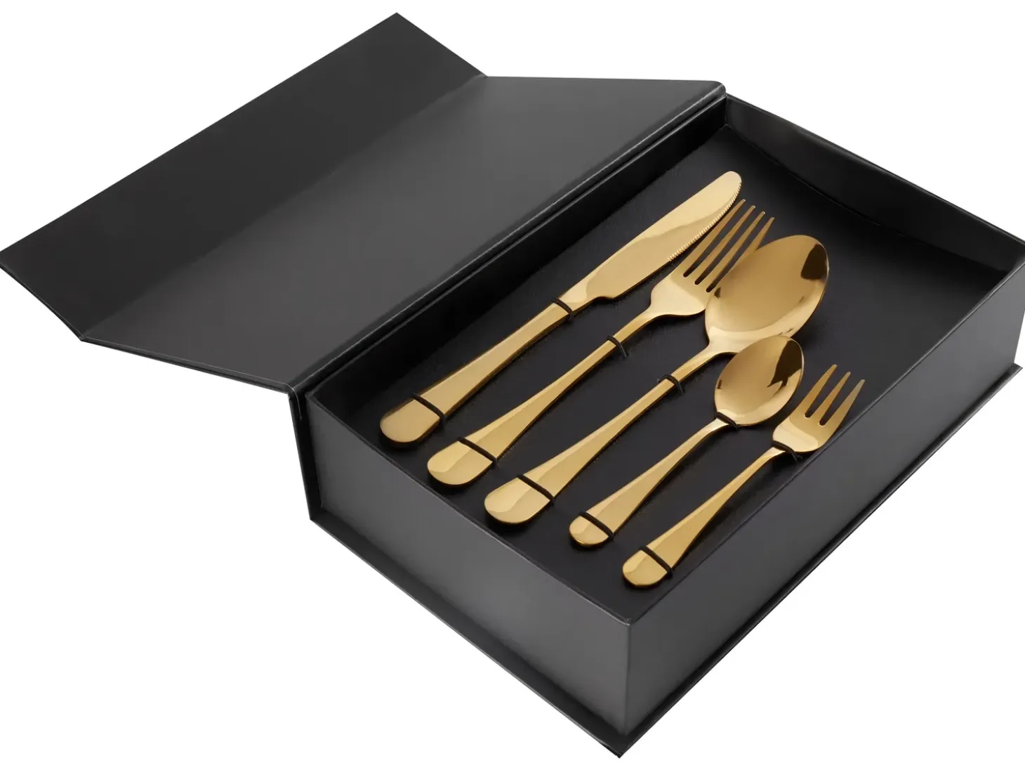 Bestiksæt med 30 dele FUSILLI Guld