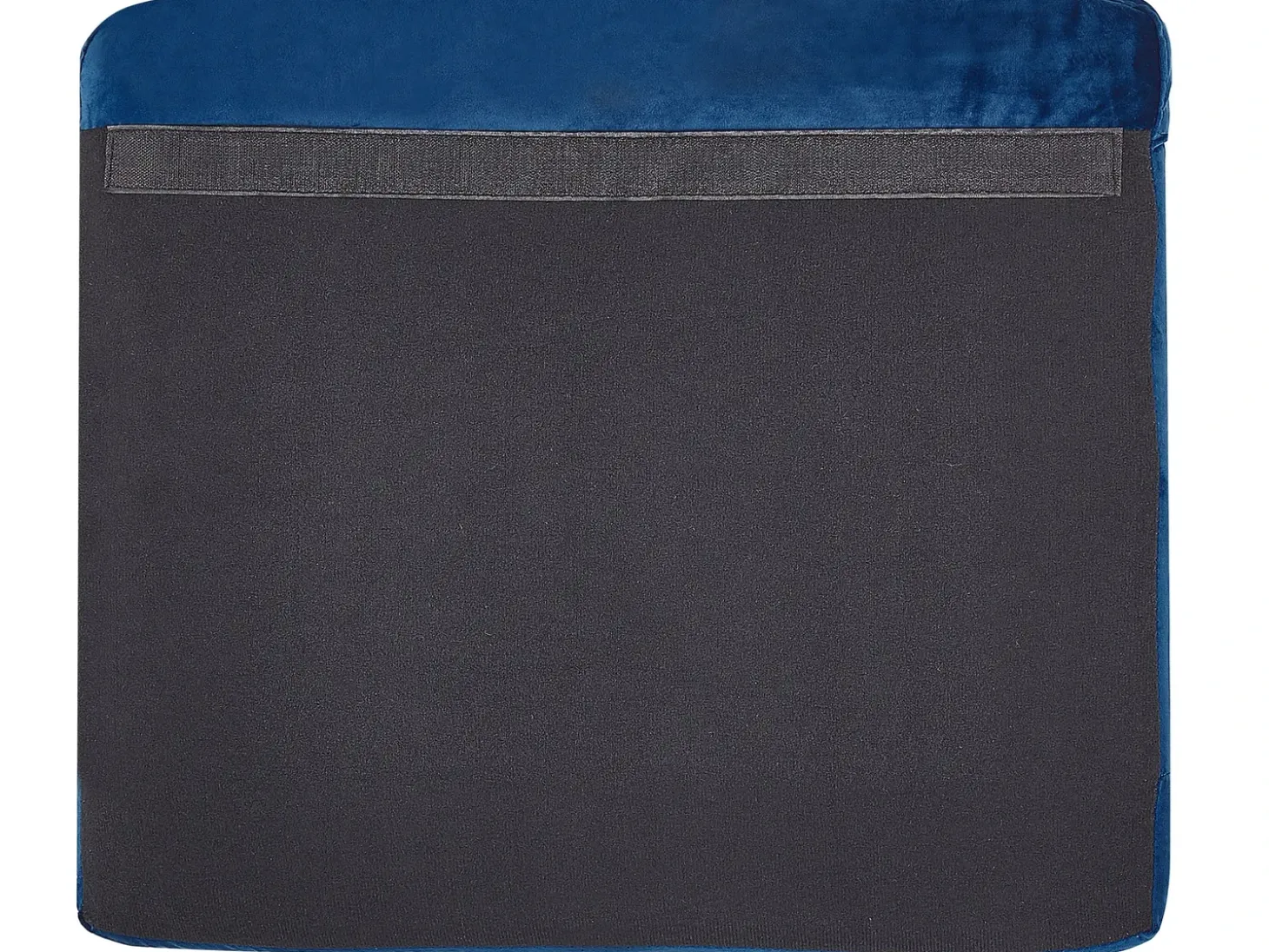Betræk til lænestol BERNES Velour Navy Blå