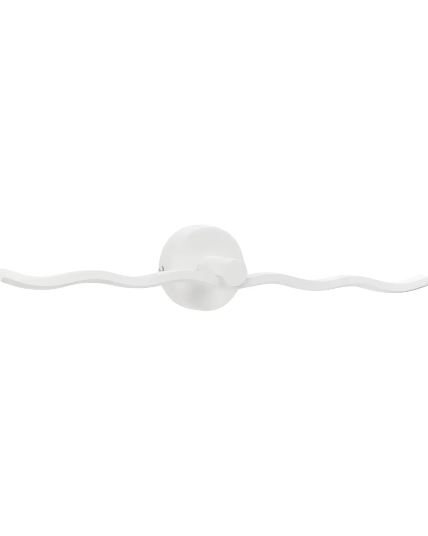 Billede og spejl LED-lys AILETTE Metal Hvid