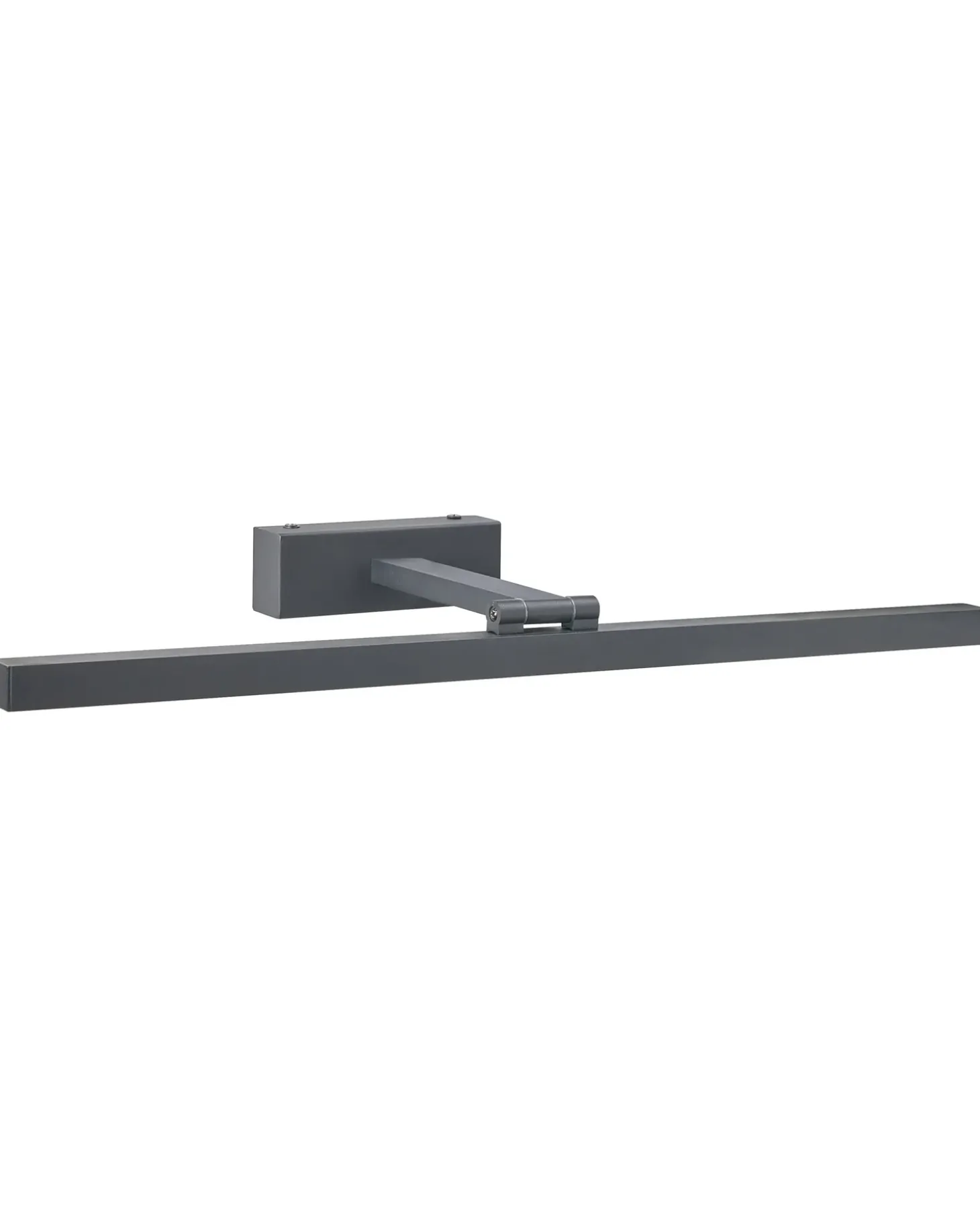 Billede og spejl LED-lys ARROS Metal Sort